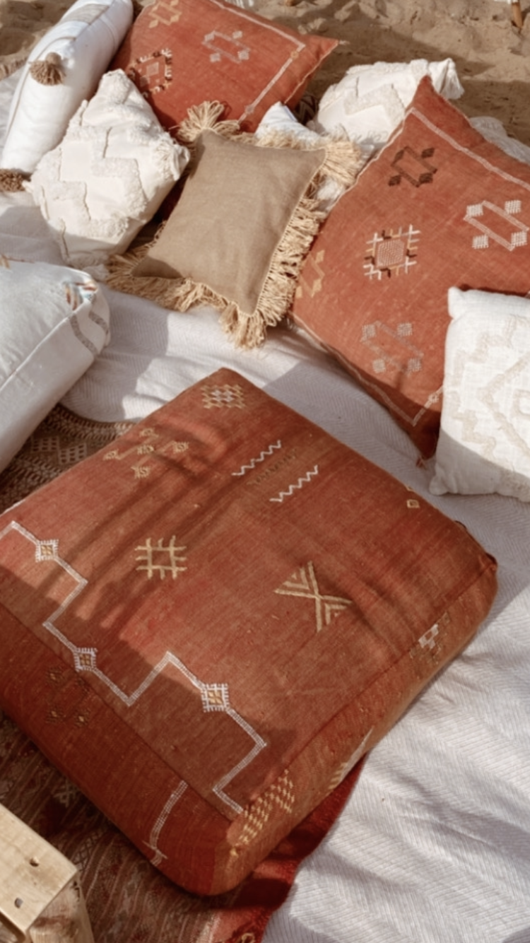 Pouf marocain